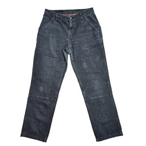 Patagonia Iron Forge Hemp Canvas Double Knee Pants Womens Size 12 Black Workwear